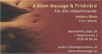 A Bloms massage
